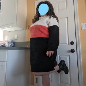 Cozy Fashion Nova Fall Sweater Dress EUC
